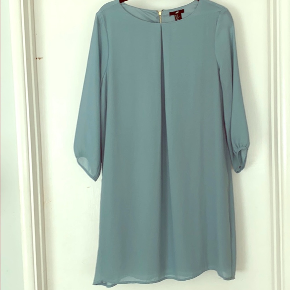Blue/light turquoise H&M dress